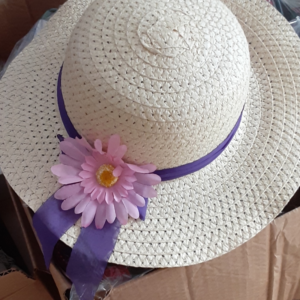 Easter hat spring church hat - Picture 2 of 2